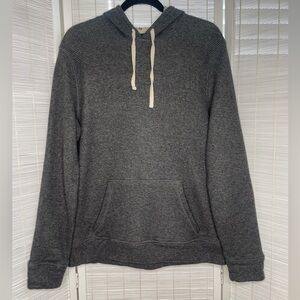 Rails Smith Black Charcoal Stripe Hoodie